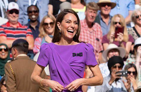 Kate Middleton à Wimbledon : la signification derrière sa robe violette