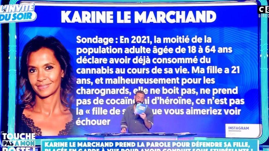 "Qu’elle retourne dans le pré" : Cyril Hanouna atomise Karine Le Marchand et sa prise de parole après l'arrestation de sa fille Alya