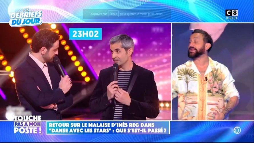 "Sur la tête de ma mère, il est vendeur de gauffres", Cyril Hanouna se moque du médecin d'Inès Reg