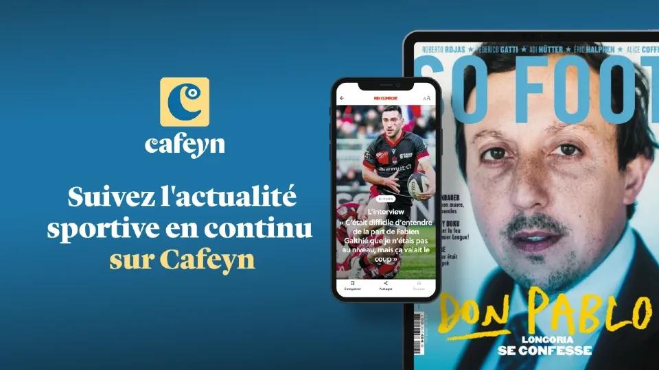 Le sport à fond les ballons ! Suivez l'actualité sportive en continu sur Cafeyn 