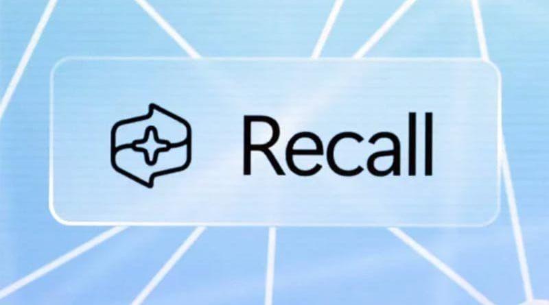 Microsoft met encore en pause Recall