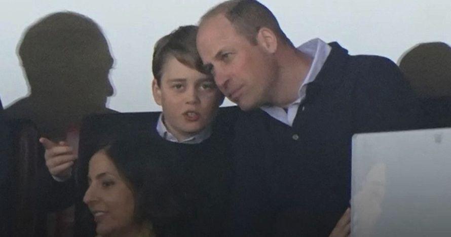 Kate Middleton atteinte d'un cancer : une rare apparition du prince William avec leur fils George fait le buzz