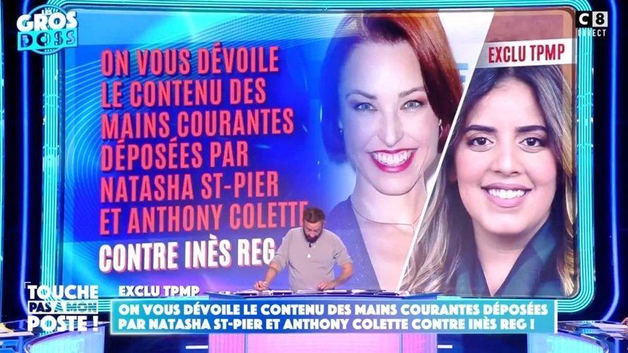 "Je vais vous bouffer vos morts", Cyril Hanouna révèle pour la première fois le contenu de la main courante déposée par Natasha St-Pier contre Inès Reg