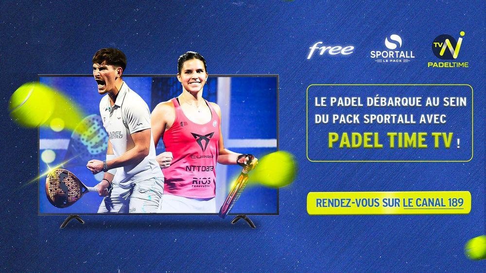 Une nouvelle chaîne sportive fait son entrée, découvrez Padel Time TV