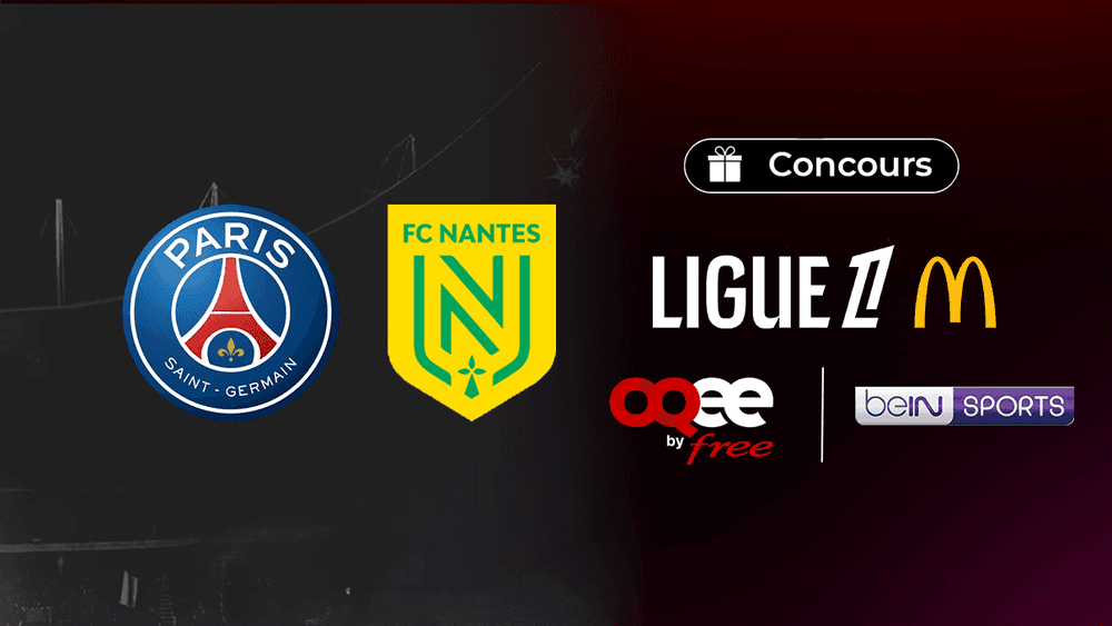 OQEE by Free : Participez à notre grand concours pour assister au choc PSG-Nantes au Parc des Princes