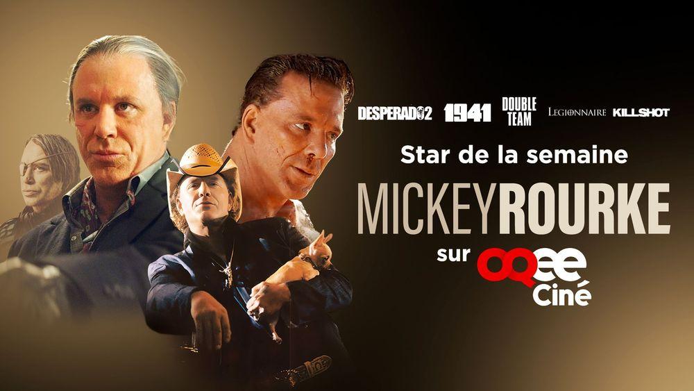 Une semaine sous le signe de l'action sur OQEE Ciné avec Mickey Rourke en vedette