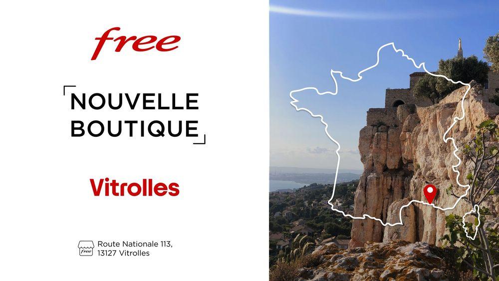 Free ouvre une nouvelle boutique à Vitrolles