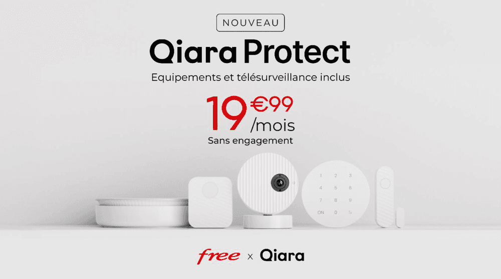 Qiara Protect : la nouvelle offre d'alarme et de télésurveillance accessible et sans engagement