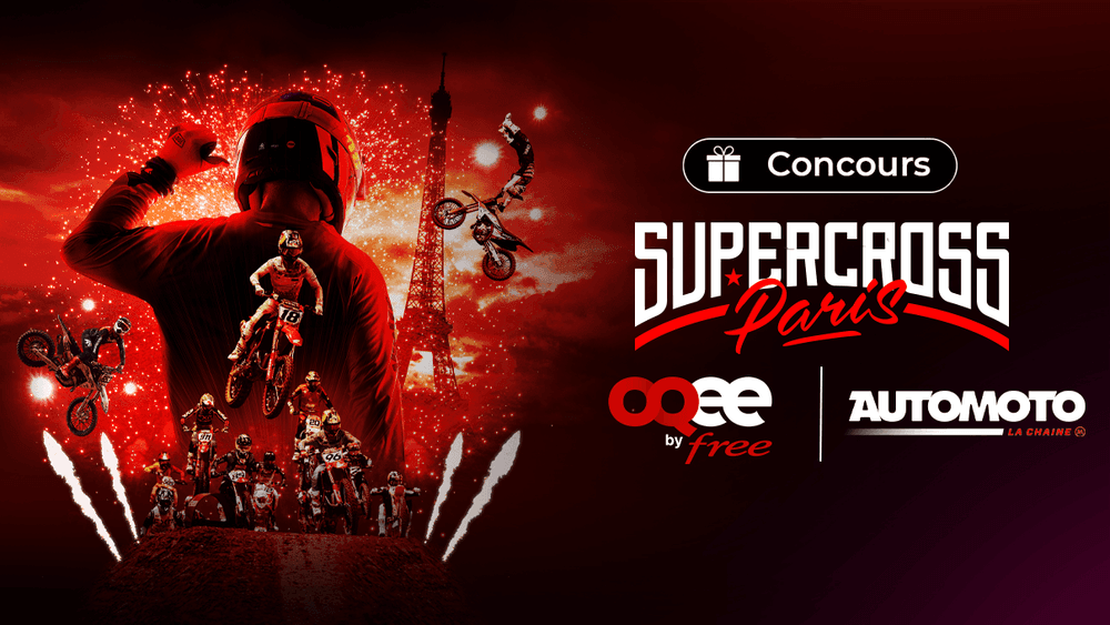 Concours : Gagnez vos places pour le Supercross de Paris !