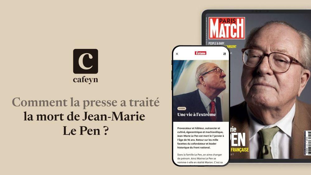 Comment la presse française a traité la mort de Jean-Marie Le Pen ? 