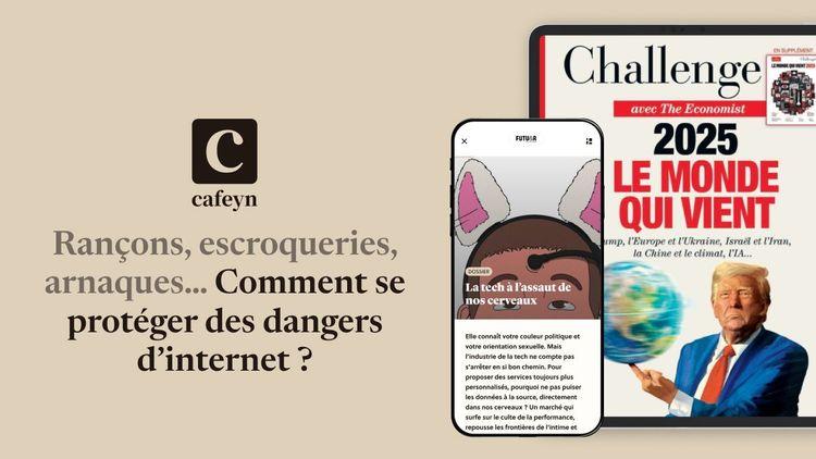 Rançons, escroqueries, arnaques en ligne… Comment se protéger des dangers d’internet ? La réponse sur Cafeyn