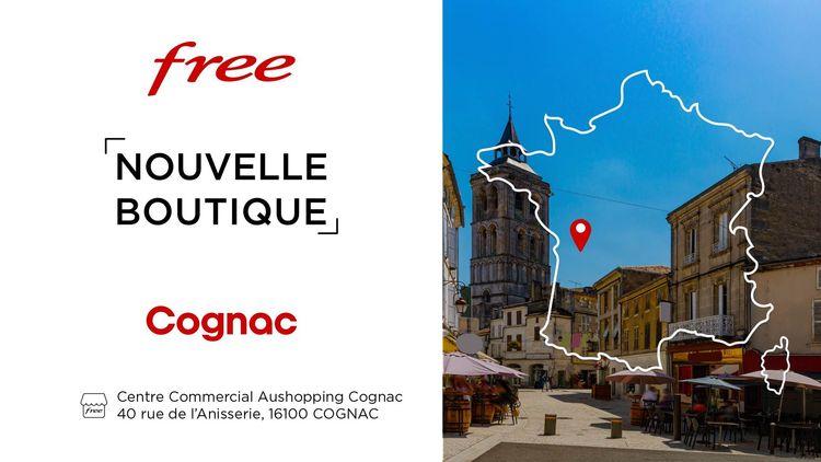 Free ouvre une nouvelle boutique à Cognac ! 