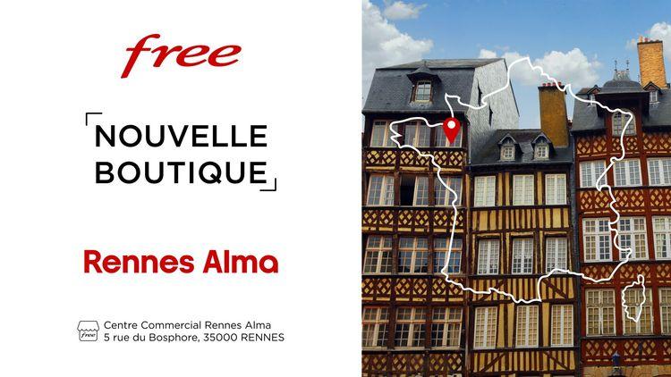 Free ouvre une nouvelle boutique à Rennes ! 