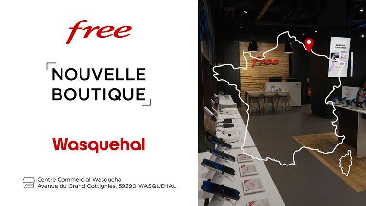 Une nouvelle boutique Free ouvre ses portes à Wasquehal