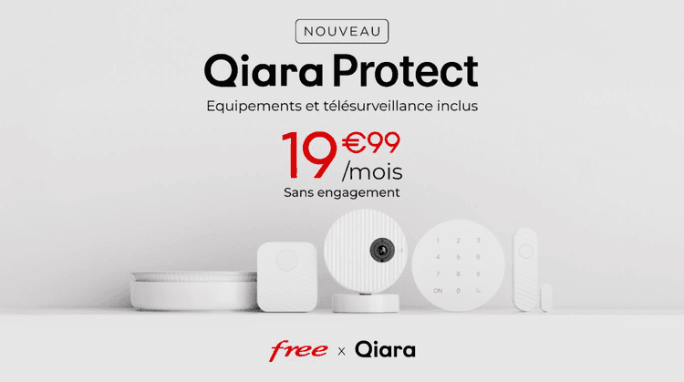 Qiara Protect : la nouvelle offre d'alarme et de télésurveillance accessible et sans engagement