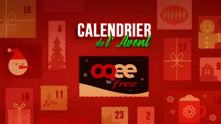 Découvrez le calendrier de l'Avent OQEE : des offres exclusives pour les abonnés Freebox