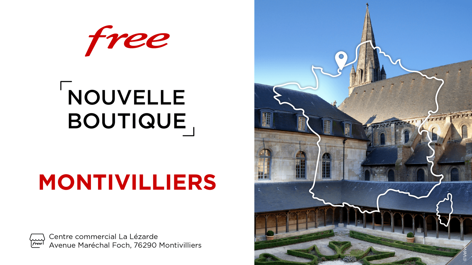 Boutique Free : découvrez la nouvelle boutique de Montivilliers