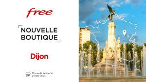 Découvrez la nouvelle boutique Free de Dijon