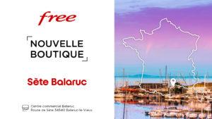 Boutique Free : découvrez la nouvelle boutique Free de Sète au centre commercial Balaruc