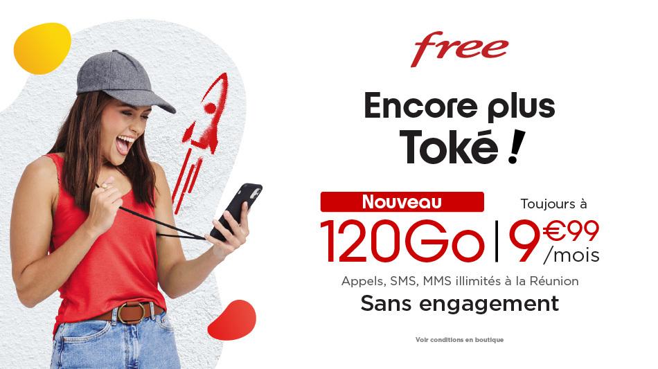 Forfait Free Réunion : toujours plus d’internet, au même prix