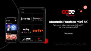 OQEE by Free est désormais disponible pour les abonnés Freebox mini 4K