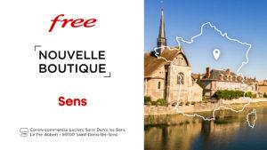 Découvrez la nouvelle boutique Free de Sens