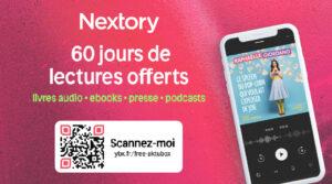 Ebooks, BD, presse, magazines, podcasts en illimité, 60 jours offerts sur l’application Nextory