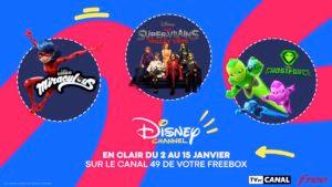 Freebox TV : profitez de Disney Channel en clair jusqu’au 15 janvier