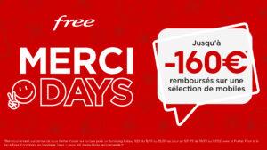 Profitez d’offres exceptionnelles pendant les Merci Days de Free