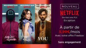 Une nouvelle offre Netflix à petit prix débarque dans votre Freebox !