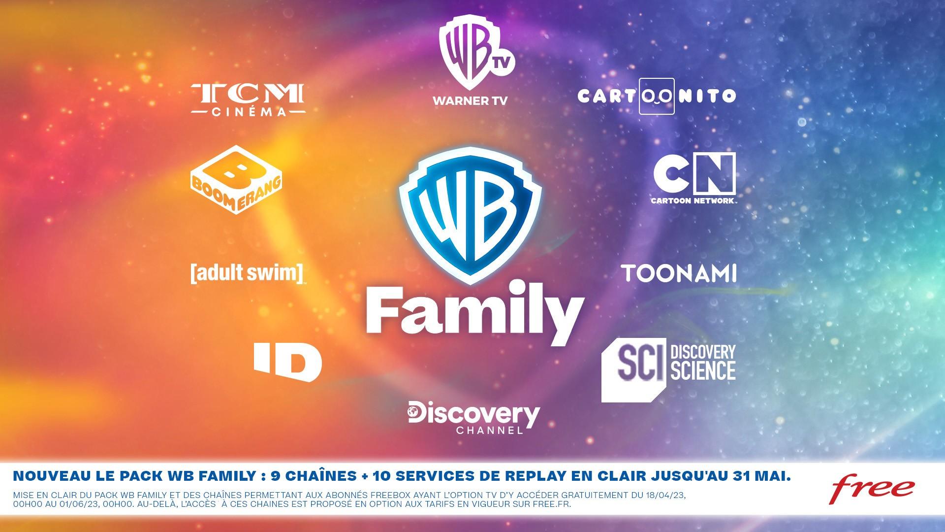 WB Family Pack sur Freebox : Une offre ultime pour toute la famille !