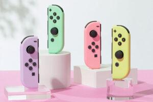 Nintendo dévoile de nouveaux Joy-Con aux couleurs pastel