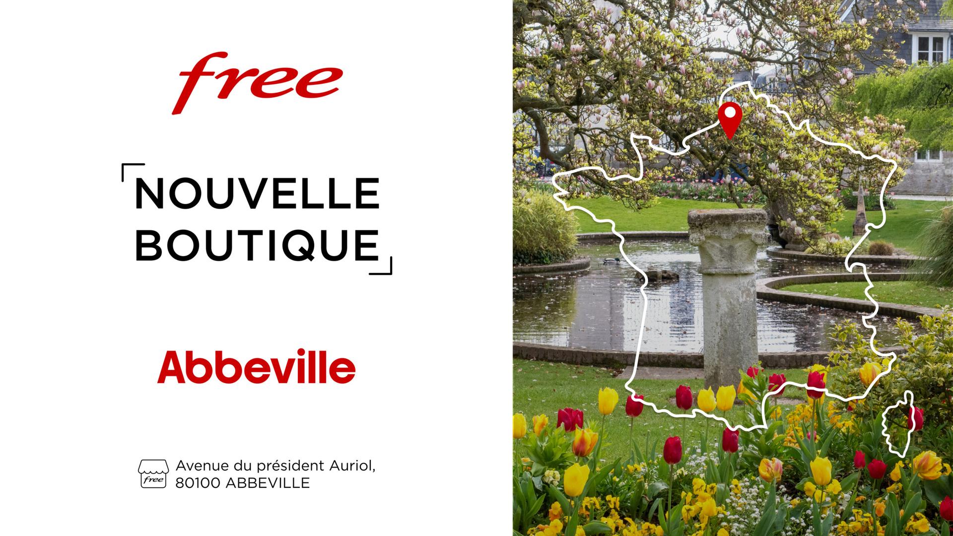 Découvrez la nouvelle boutique Free qui a ouvert ses portes à Abbeville