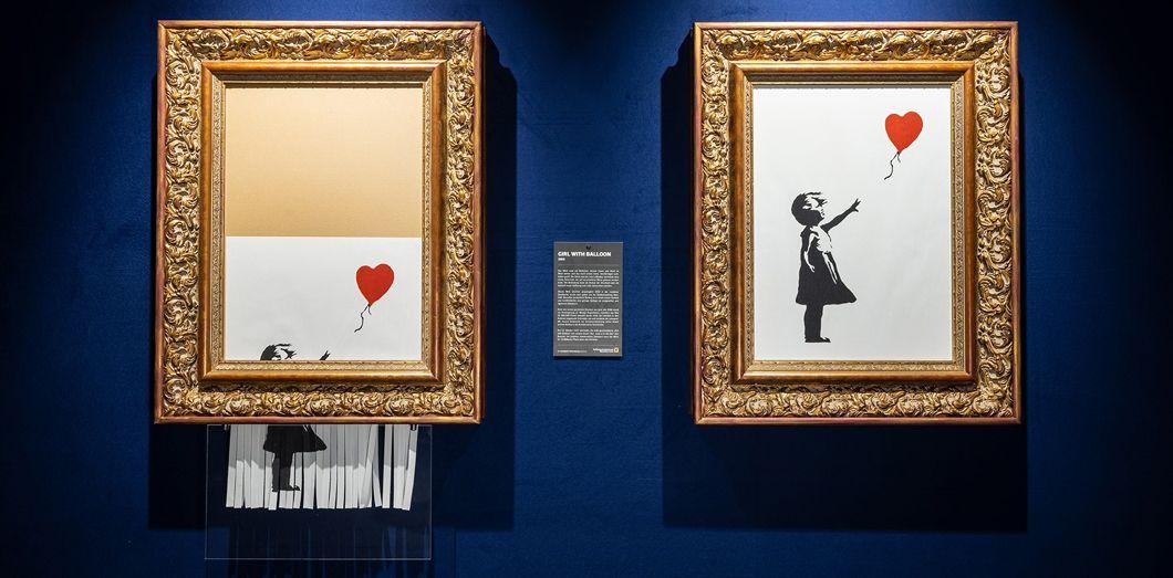 «Love is in the Bin»: comment l’autodestruction d’un Banksy a vingtuplé sa valeur