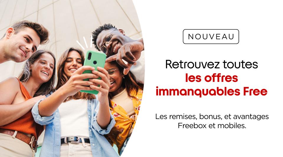 Découvrez les bons plans Free qui vont vous faire sourire ! 