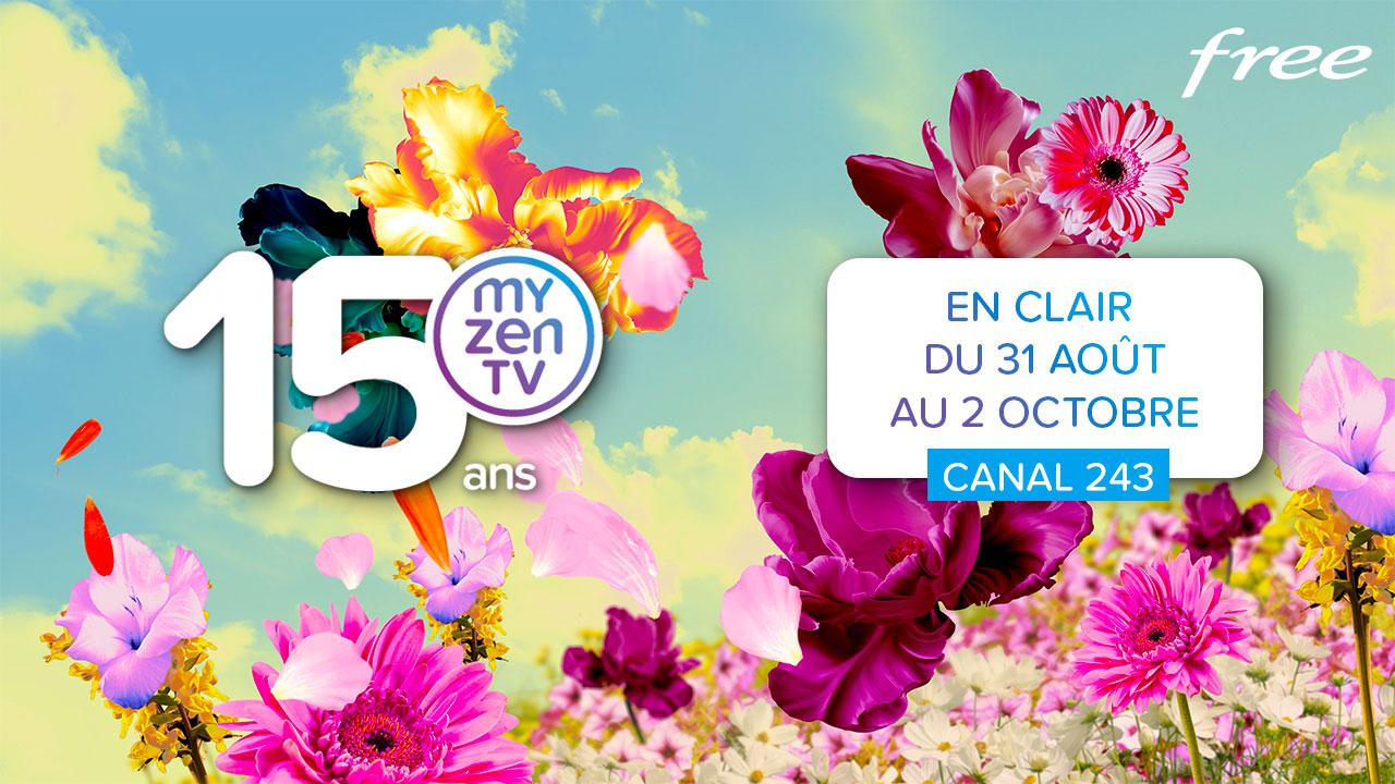 Freebox TV : profitez de MyZen TV en clair en septembre ! 