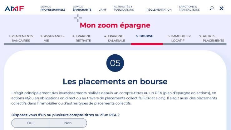 Livret A, épargne salariale, bourse… Ce nouvel outil de l’AMF pour faire le point sur vos placements