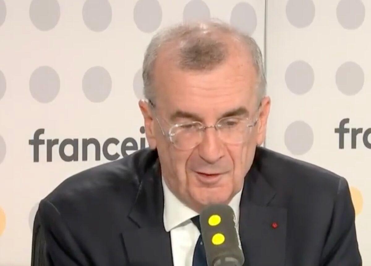 Inflation “un atterrissage vers 2% d’ici 2025”, selon le gouverneur de la Banque de Frace