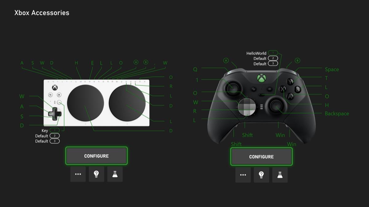 La fonction de mapping du clavier pour les manettes de Xbox est disponible