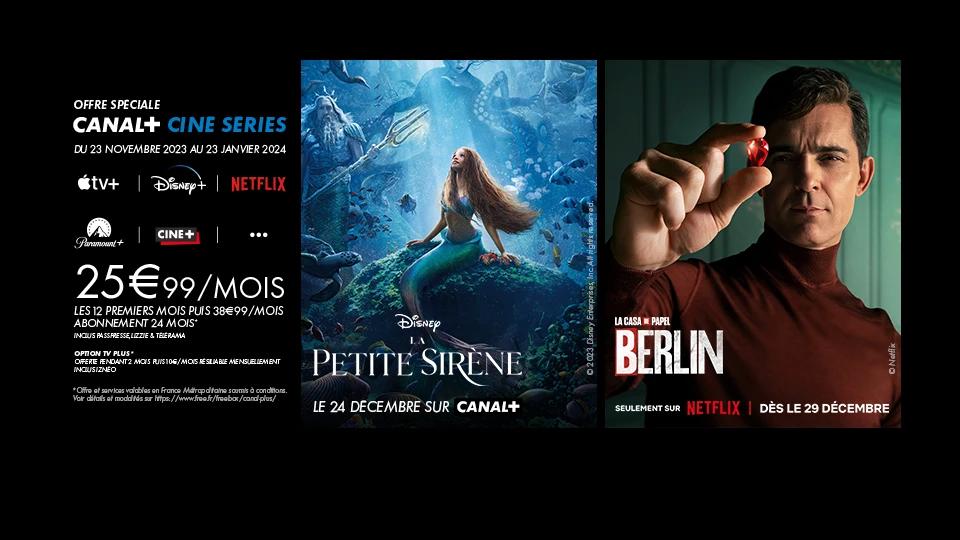 Dépêchez-vous ! L’Offre Spéciale CANAL+CINE SERIES est à 25€99/mois pendant 12 mois !