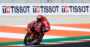 Avantage Bagnaia, mais…