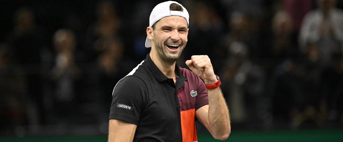 Bercy: Dimitrov dans le dernier carré