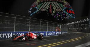 GP de Las Vegas: Ferrari domine en pleine nuit