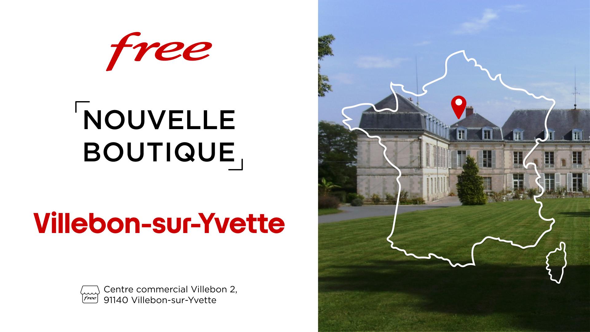 Free ouvre sa boutique à Villebon 2