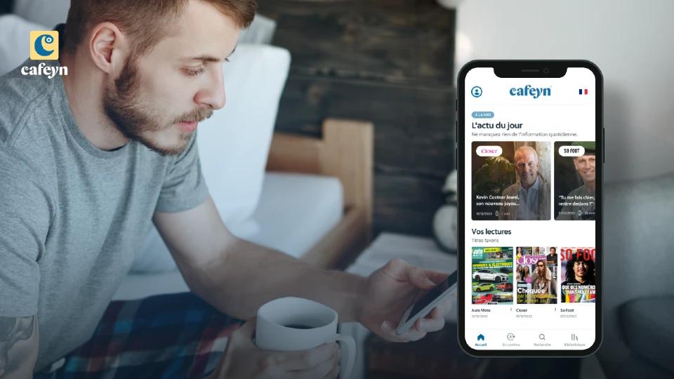 Avec Cafeyn, profitez des vacances pour vous reconnecter à votre presse préférée