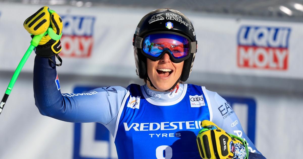 Val d’Isère-Super-G: Brignone impressionne, Shiffrin et Gut-Behrami ratent une porte