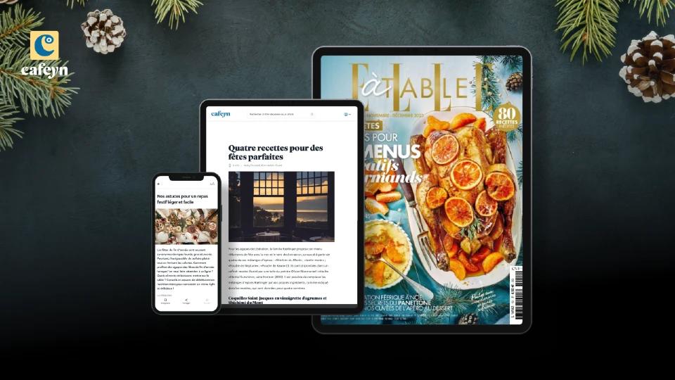 En quête d’idées pour illuminer votre Noël ou votre Nouvel An ? Avec Cafeyn, découvrez les meilleures recettes pour ravir les papilles de vos convives
