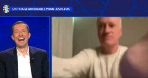 En galère avec sa webcam, Deschamps désigne son adversaire le plus dangereux