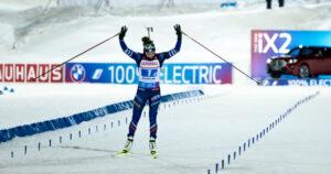 Jeanmonnot, la nouvelle biathlète française qui gagne !