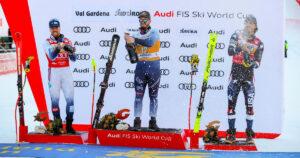 Val Gardena: Paris triomphe à domicile, Sarrazin encore au pied du podium